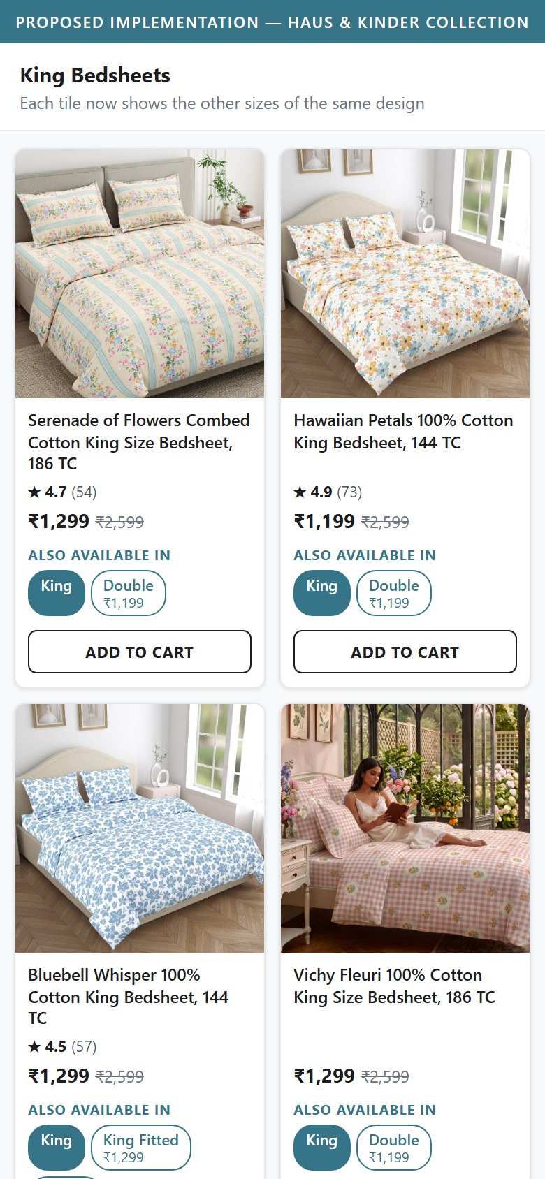 Proposed Implementation — Haus & Kinder Mobile Collection