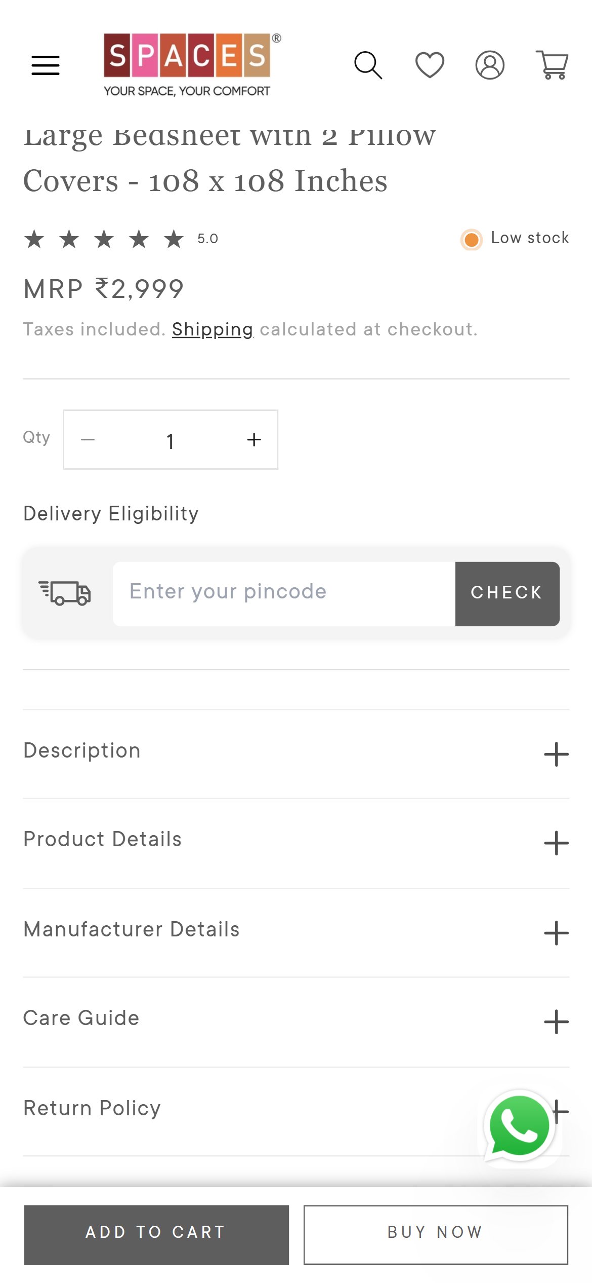 SPACES — Mobile